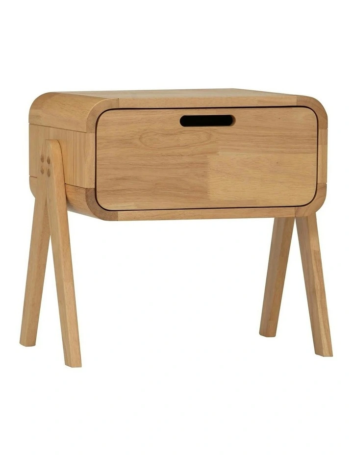 ANGUS Bedside Table 40cm - Oak image 1