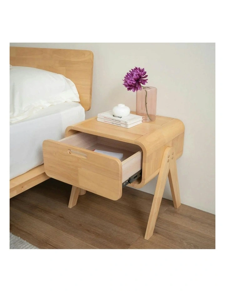 ANGUS Bedside Table 40cm - Oak image 2