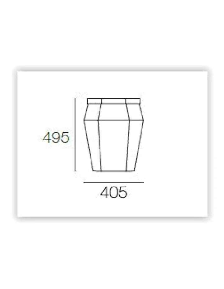 FORD Side Table/Stool - Black image 5