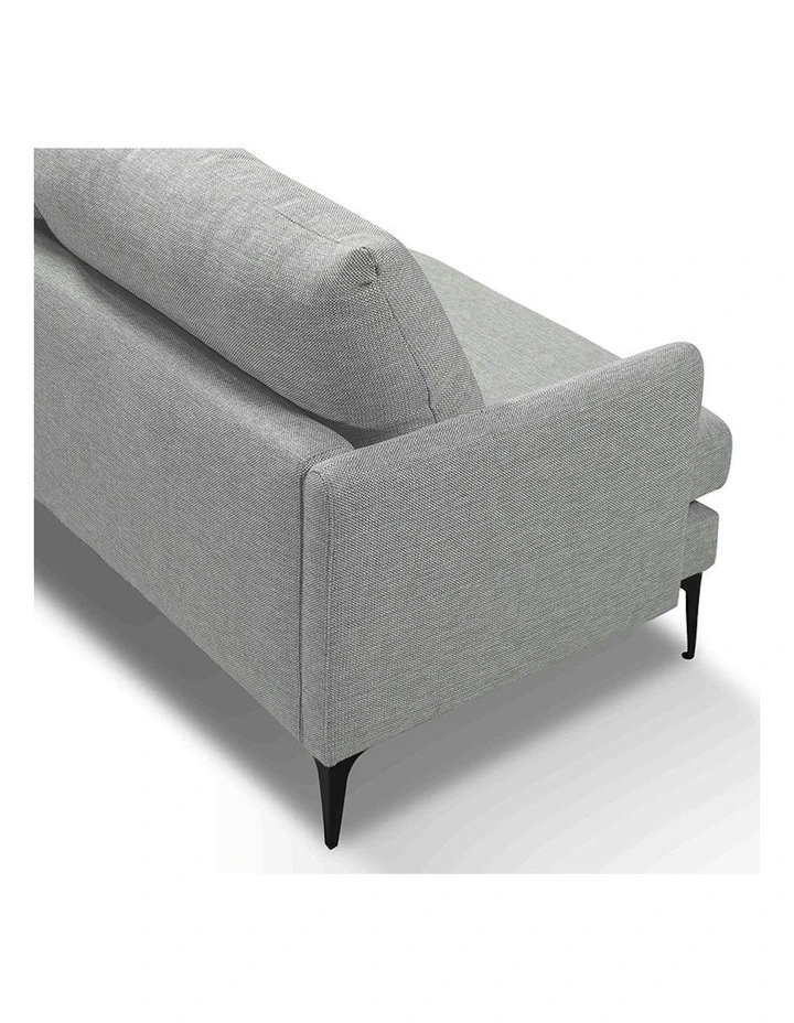 HARLOW 3 Seater Sofa - Light Grey image 3