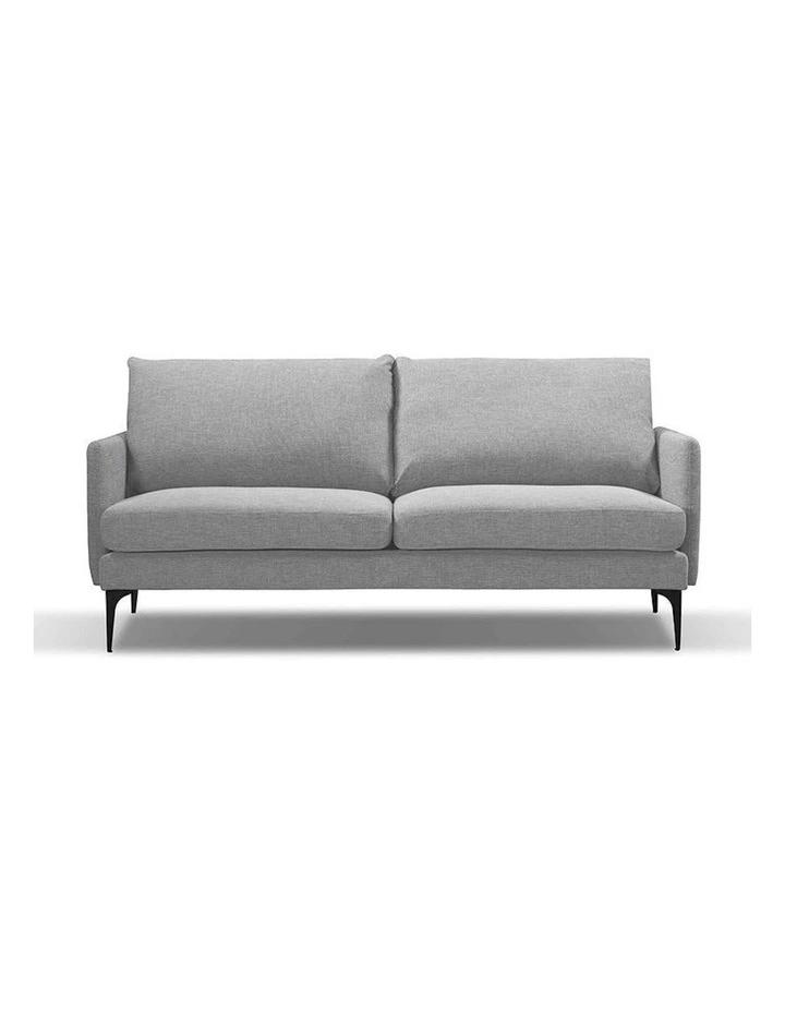 HARLOW 3 Seater Sofa - Light Grey image 6