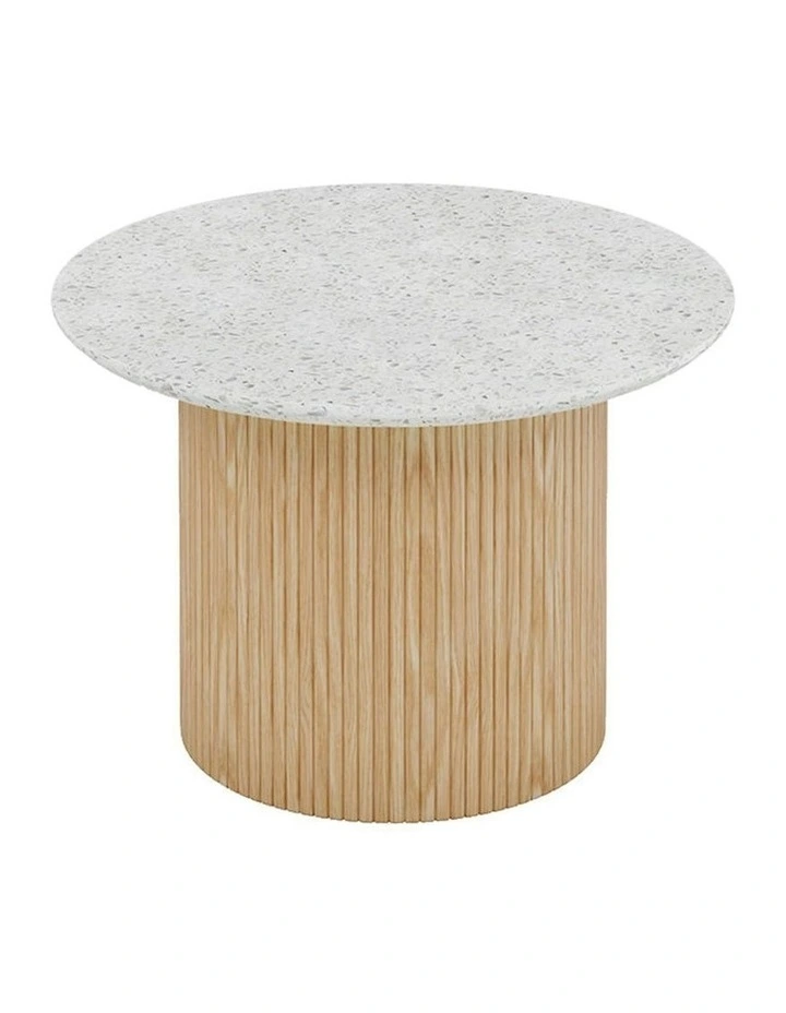 BLANCHE Side Table 60cm - Terrazzo Stone image 1