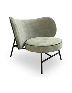 AVENIR Lounge Chair - Grey & Green