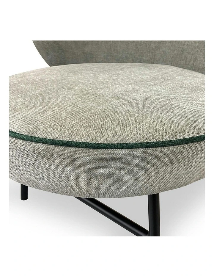 AVENIR Lounge Chair - Grey & Green image 2