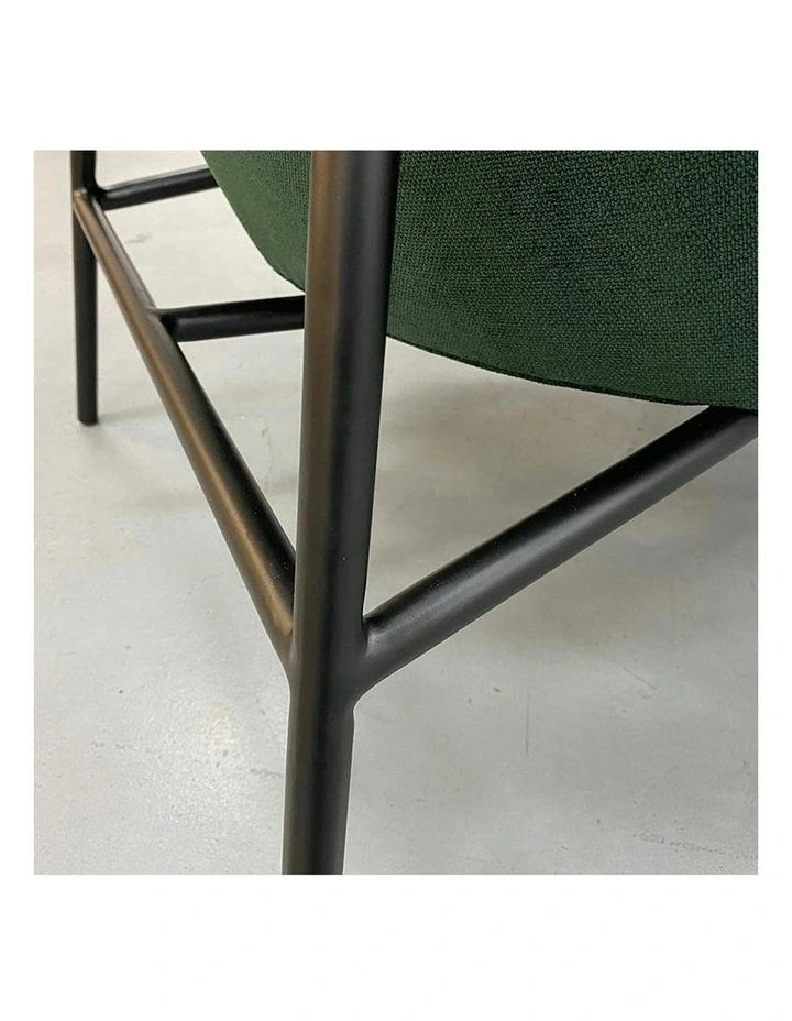 AVENIR Lounge Chair - Grey & Green image 3