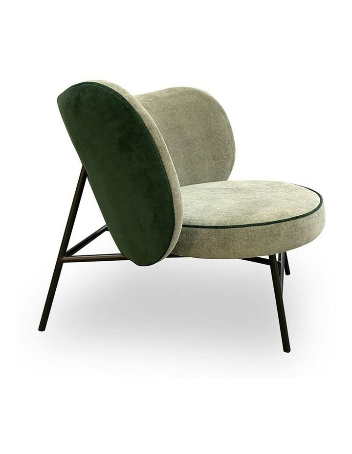 AVENIR Lounge Chair - Grey & Green image 6