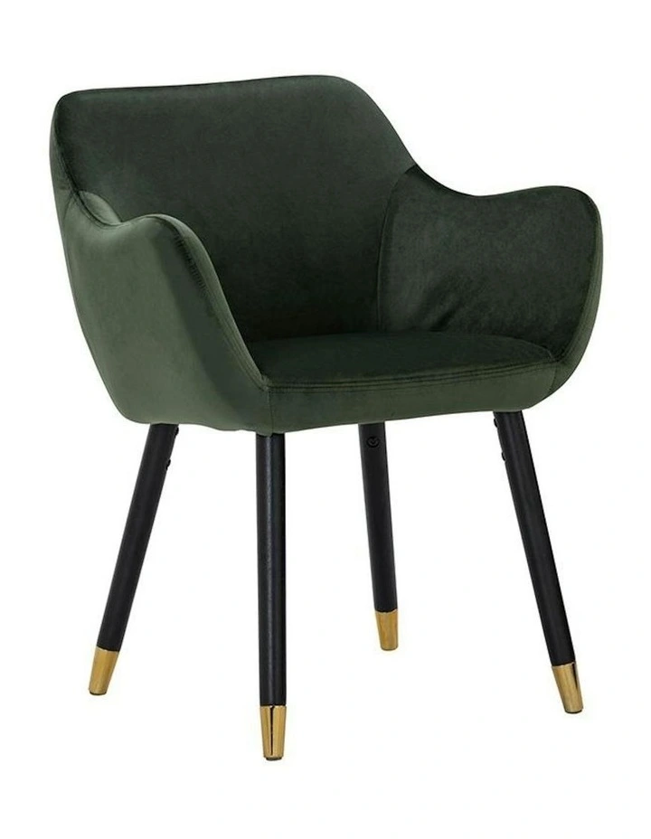 AILIN Armchair Chair - Olive & Black image 1