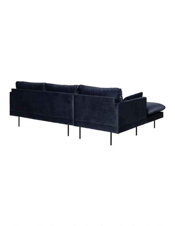 AKEMI 3 Seater Sofa with Left Chaise - Blue image 3