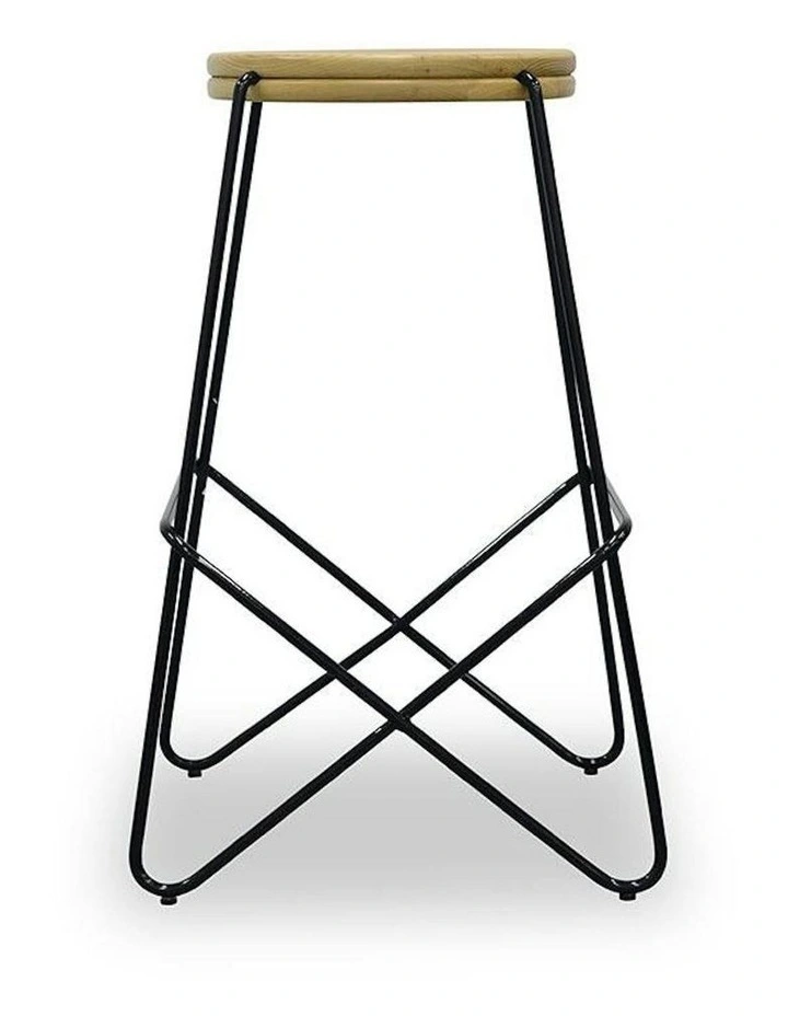 STARK Wooden Topped  Counter Stool image 2