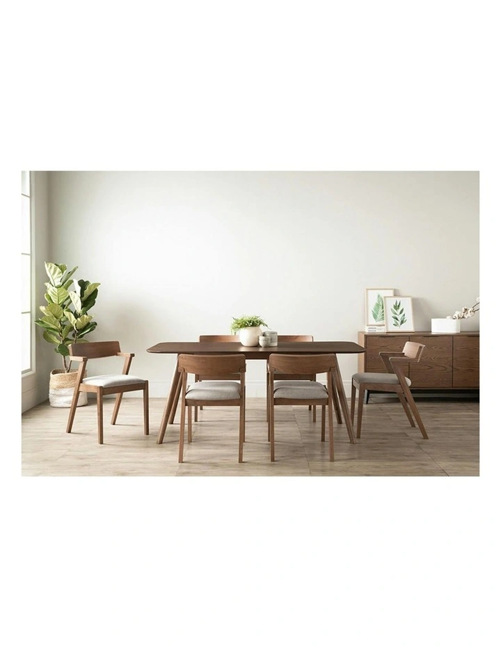 RODEN Dining Table 180cm - Walnut image 2
