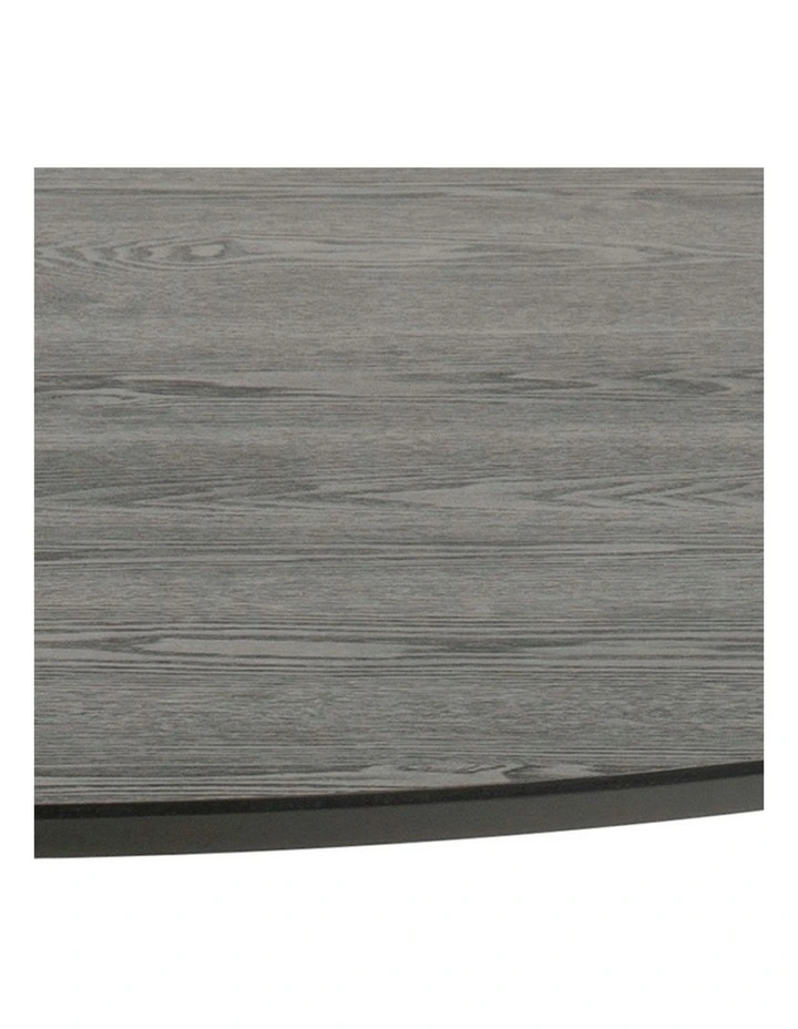 TITAN Round Dining Table 110cm - Black image 3