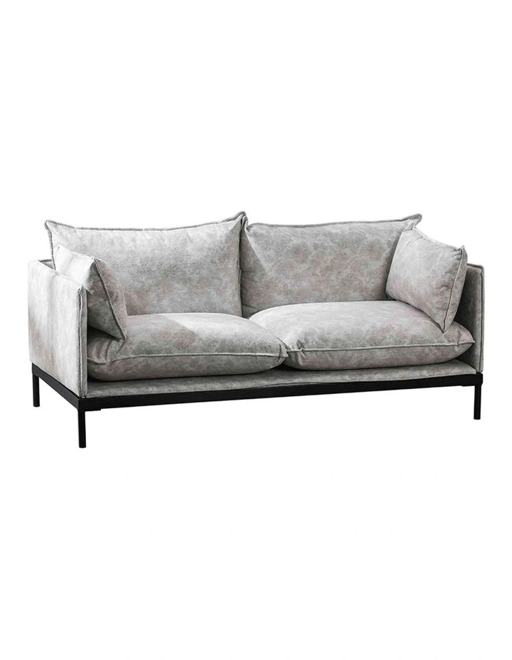 SINCLAIR 2 Seater Sofa in Grey image 1