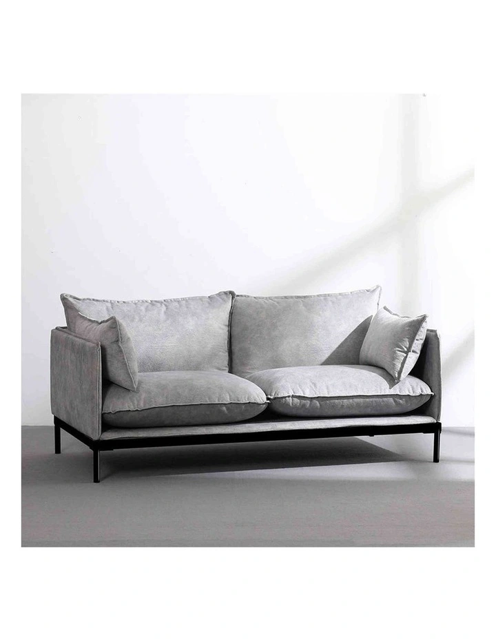 SINCLAIR 2 Seater Sofa in Grey image 2