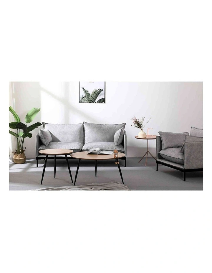 SINCLAIR 2 Seater Sofa in Grey image 4