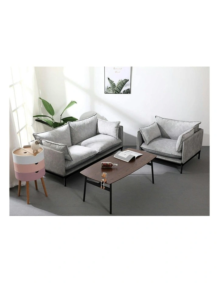 SINCLAIR 2 Seater Sofa in Grey image 6
