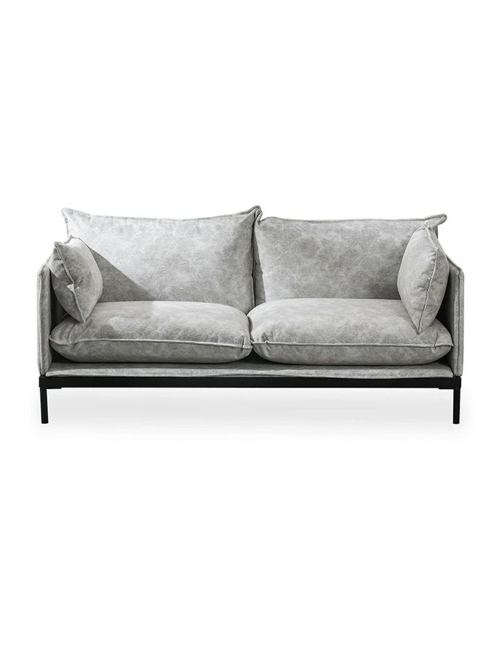 SINCLAIR 2 Seater Sofa in Grey image 7