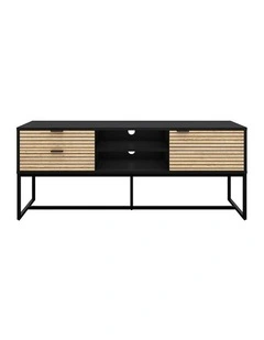 ODENCE Entertainment TV Unit - 150cm - Natural & Black