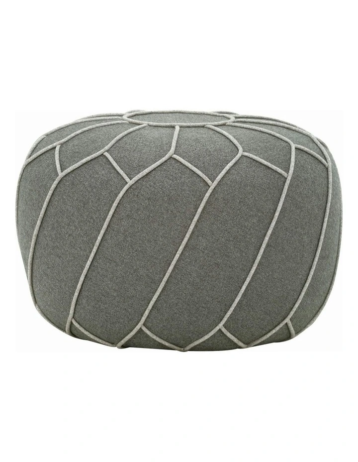 SATURN Ottoman - 61cm - Grey image 5