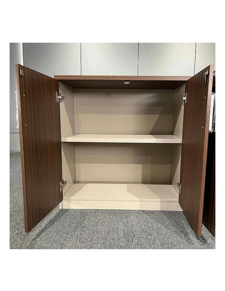ANDERSON Credenza Cabinet 160cm - Hazelnut & Beige image 6