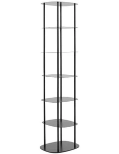 LOREEN Display Shelving Unit 50cm - Black