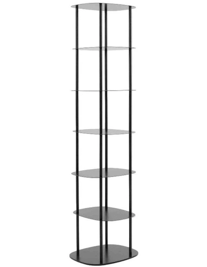 LOREEN Display Shelving Unit 50cm - Black image 2