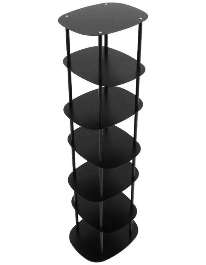 LOREEN Display Shelving Unit 50cm - Black image 3