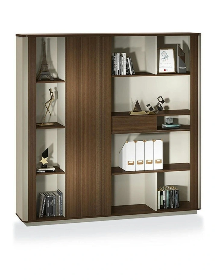 ANDERSON Display Unit 200cm - Hazelnut & Beige image 4