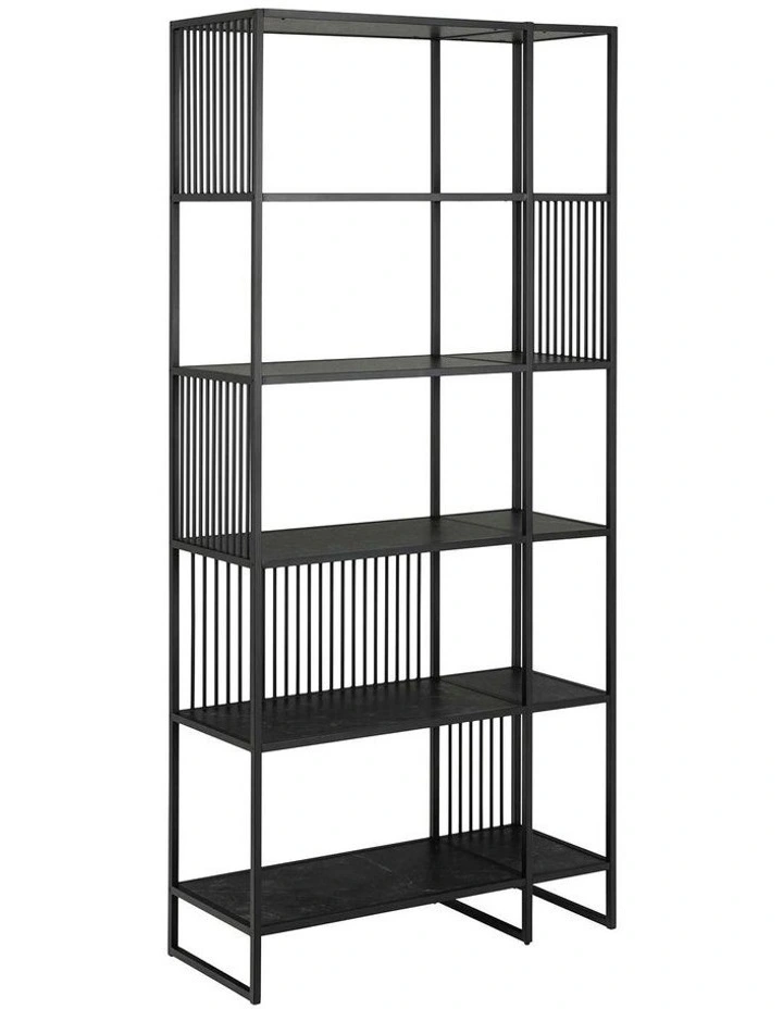 STRINGTON Bookcase Display Unit 85cm - Black image 1