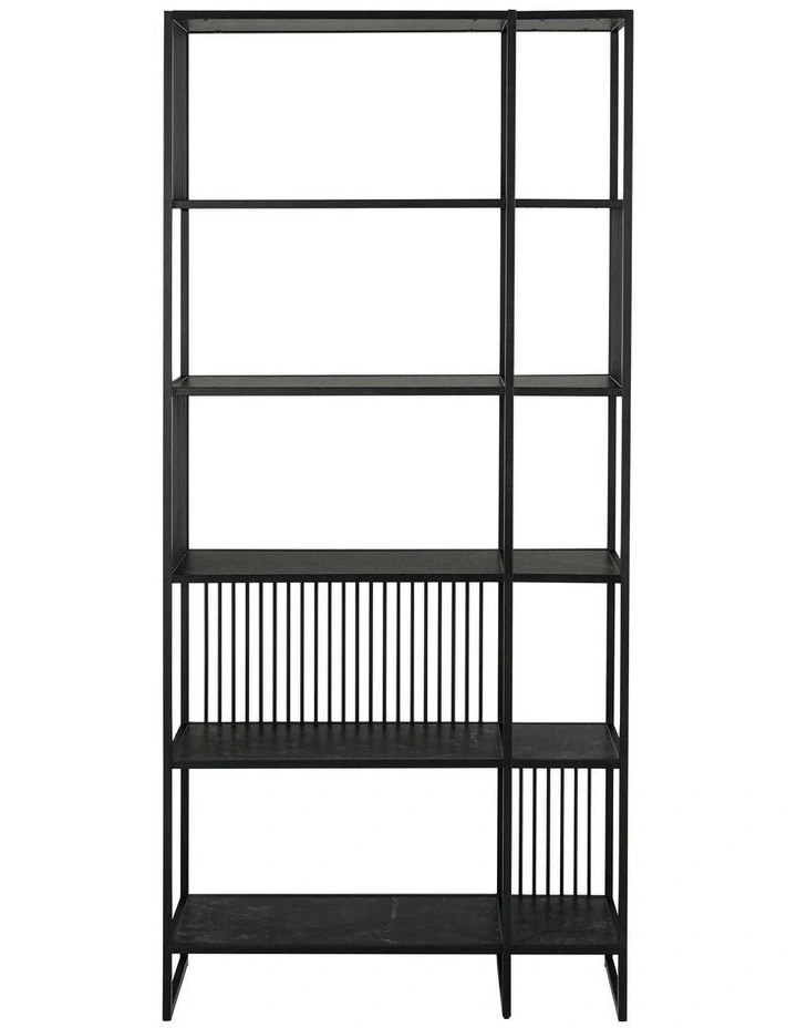 STRINGTON Bookcase Display Unit 85cm - Black image 3