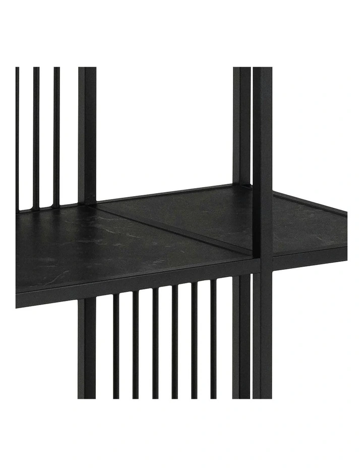 STRINGTON Bookcase Display Unit 85cm - Black image 4