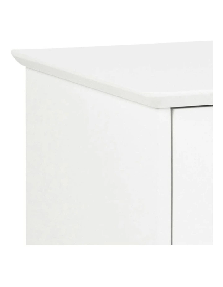 SABINE Sideboard Buffet 180cm - White/Black image 3
