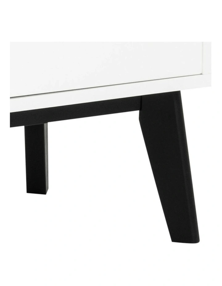 SABINE Sideboard Buffet 180cm - White/Black image 5