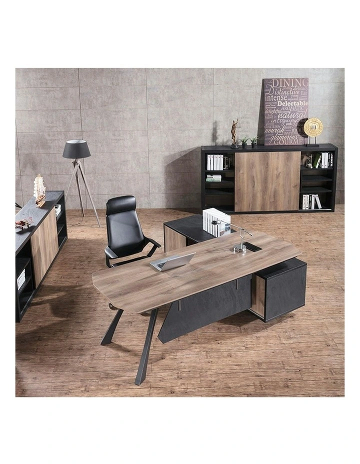ARTO Display Unit 240cm - Warm Oak & Black image 5