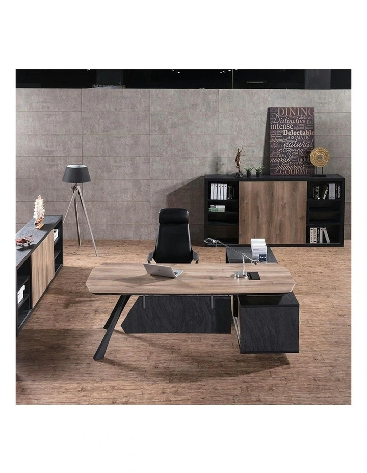 ARTO Display Unit 240cm - Warm Oak & Black image 6