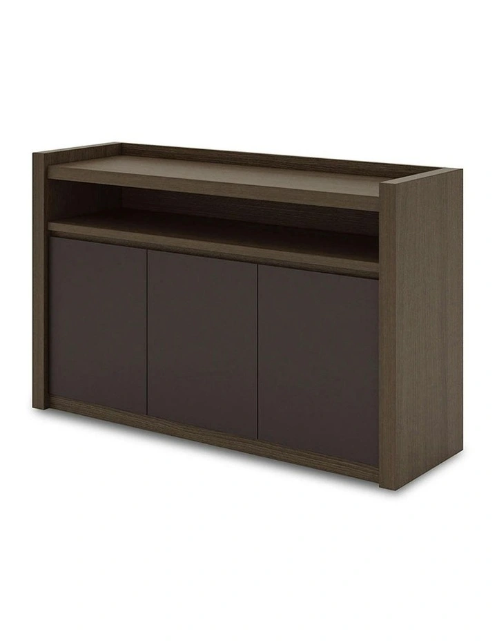 CARTER Credenza/ Sideboard 1.3M - Coffee & Grey image 4
