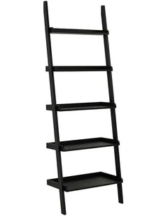 MILT Leaning Bookcase 66cm - Black
