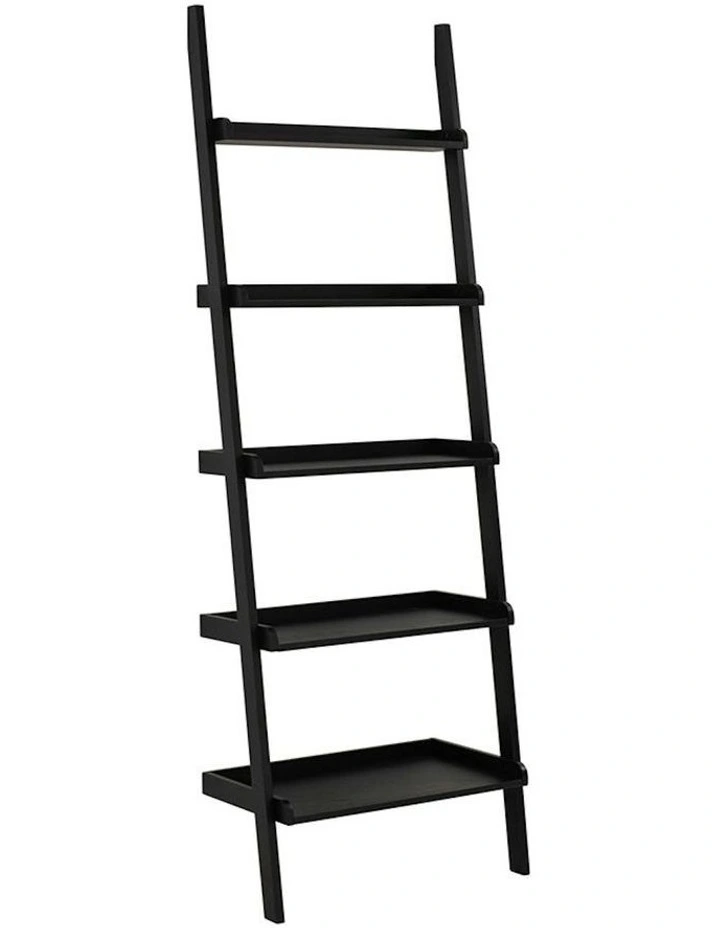 MILT Leaning Bookcase 66cm - Black image 1