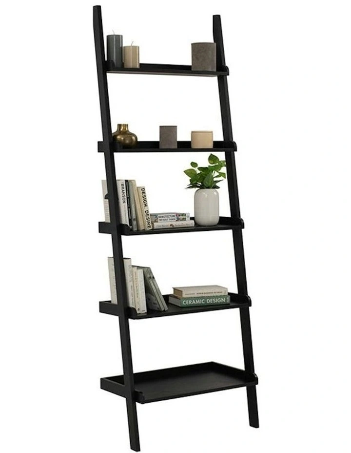 MILT Leaning Bookcase 66cm - Black image 4
