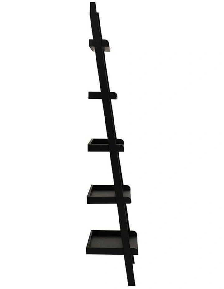 MILT Leaning Bookcase 66cm - Black image 6
