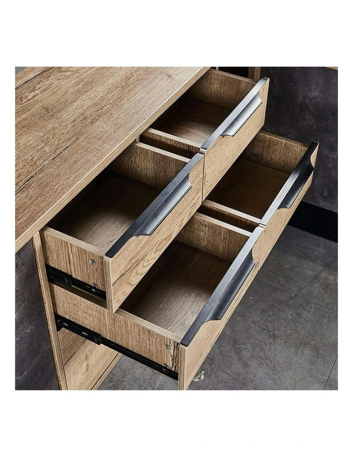 MAGNUS Executive Office Desk with Left Return 2.4M - Tobacco image 5