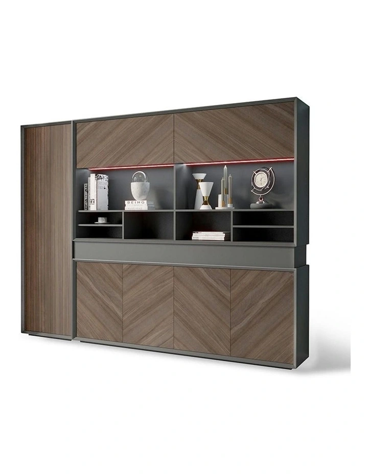 ARMANDO Display Unit 2.6M - Hazelnut & Grey image 1
