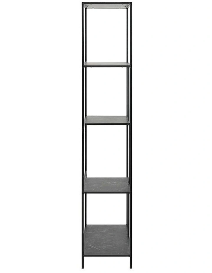 INFINITY Shelving Unit 72x170cm - Black image 4