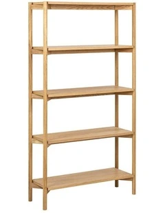 Braidwood Shelving Unit 86cm - Natural Oak