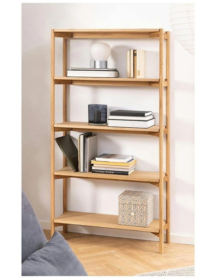 Braidwood Shelving Unit 86cm - Natural Oak image 2