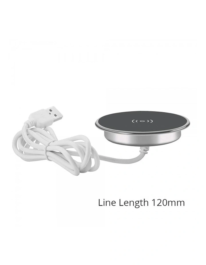 In Desk Wireless Charging Dock 7cm image 3