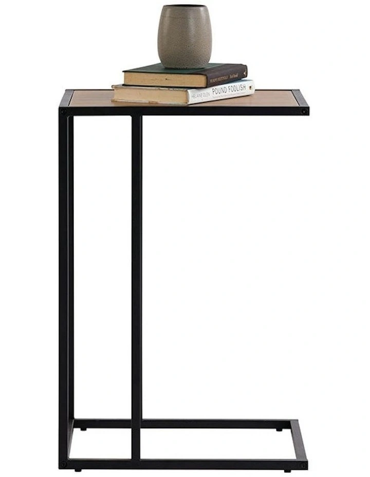 BRADFORD Laptop Table - Natural & Black image 3