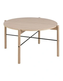 ANTAL Round Coffee Table 80cm - Oak