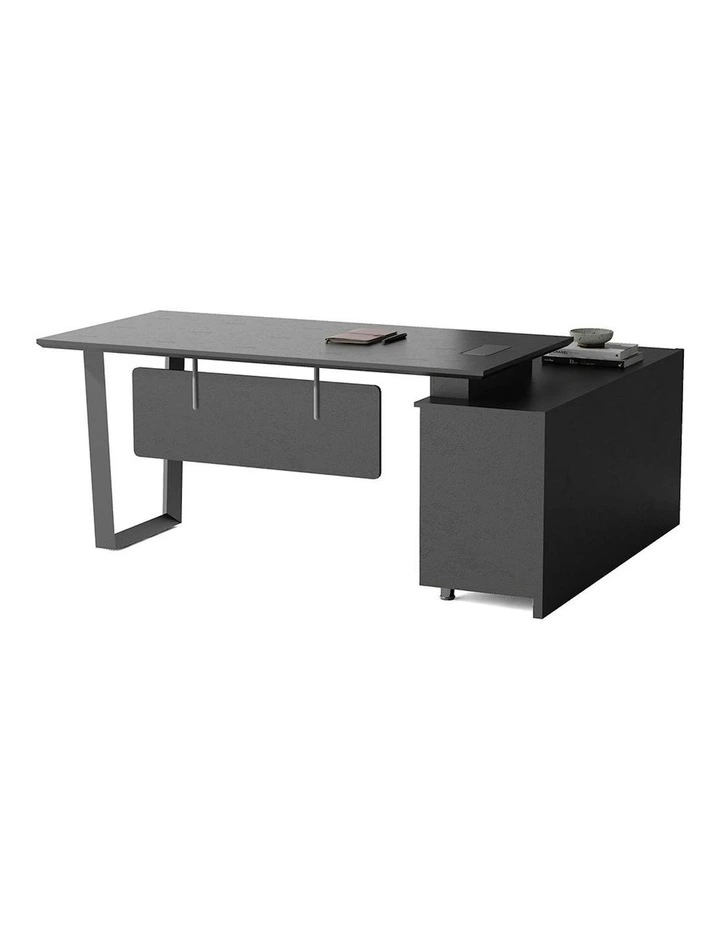 Modesty Panel for Stand Up Desks - Black image 2