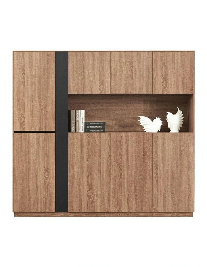 ADRIANO Display Unit 218cm - Light Brown image 7