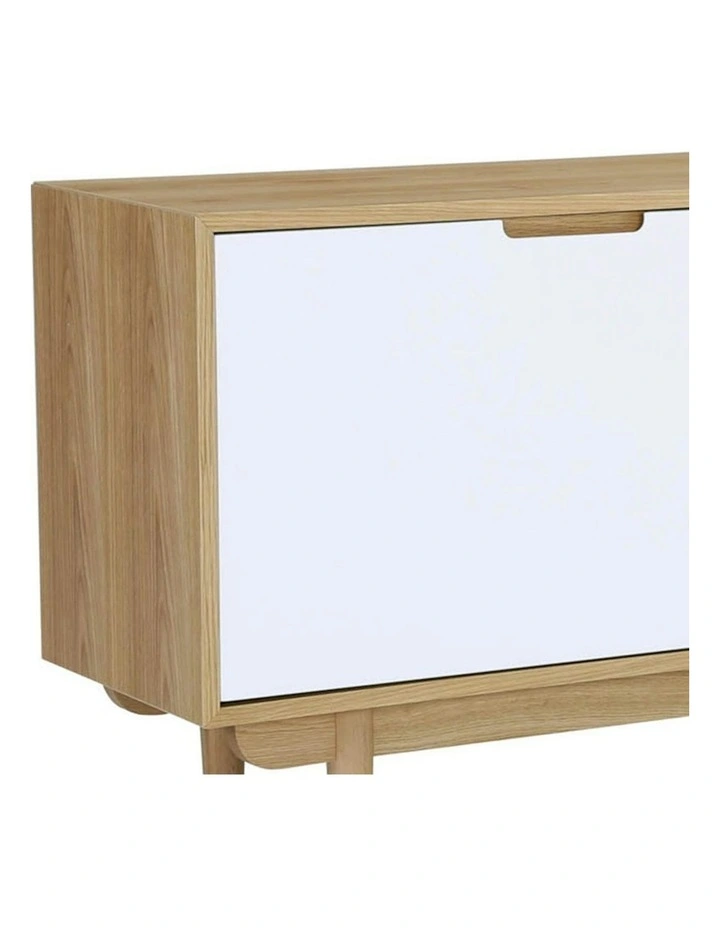 NAKULA Sideboard Buffet 180cm - Natural & White image 2